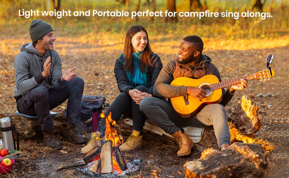 Smart-Po Campfire guitar smartphone capo guitar accessory phone clamp iPhone music accessory jam
