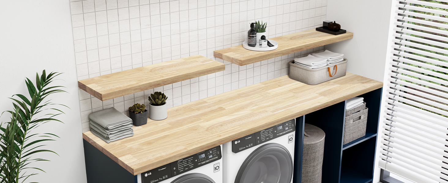 Kitchen Countertop providing a dependable and attractive workspace