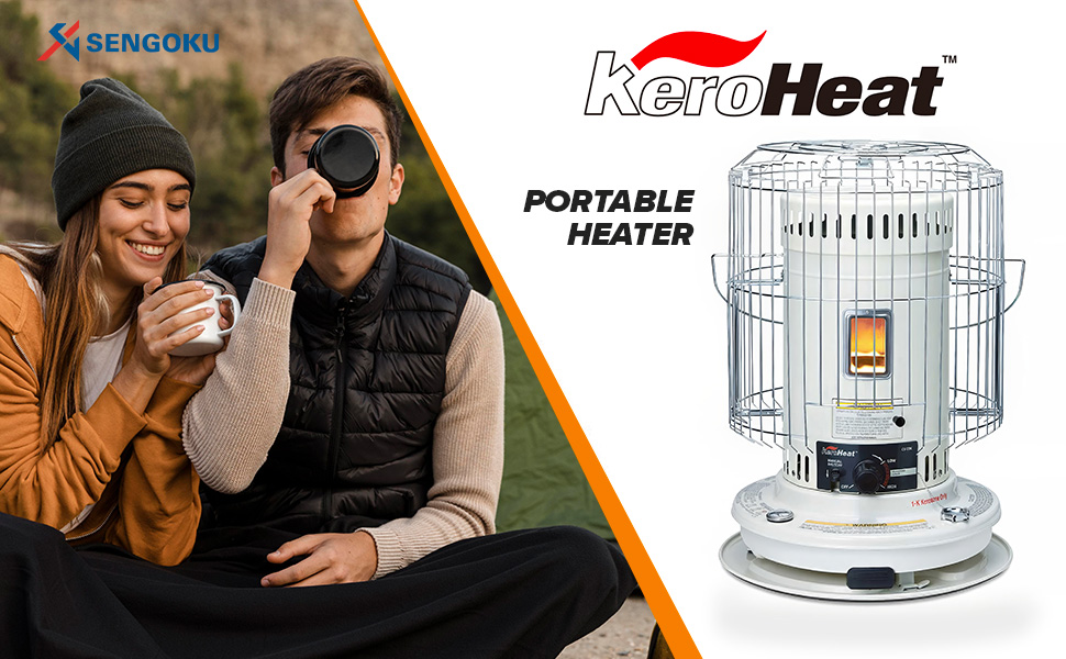 Sengoku KeroHeat 23,500 BTU Indoor &amp;amp; Outdoor Portable Convection Kerosene Heater