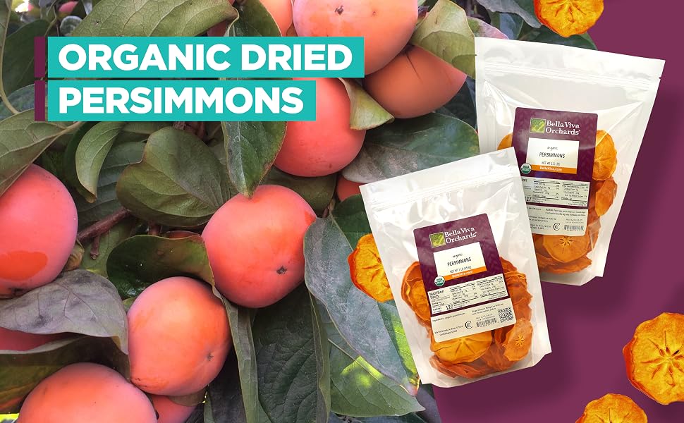Organic Dried Persimmons