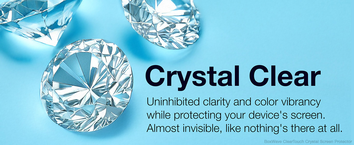 Uninhibited clarity and color vibrancy while protecting your device's screen.