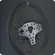 This driving steer wheel has Aluminum Wheel Rim