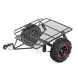 RC Trailer RC Car Trailer Heavy-Duty Trailer Cargo Carrier RC Carrier