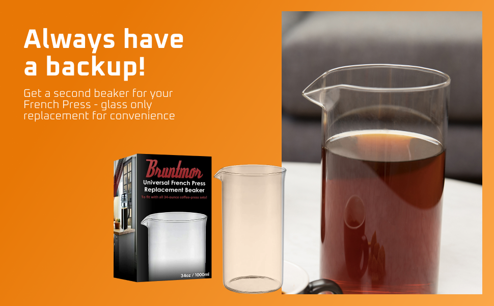 French Press Replacement Beaker