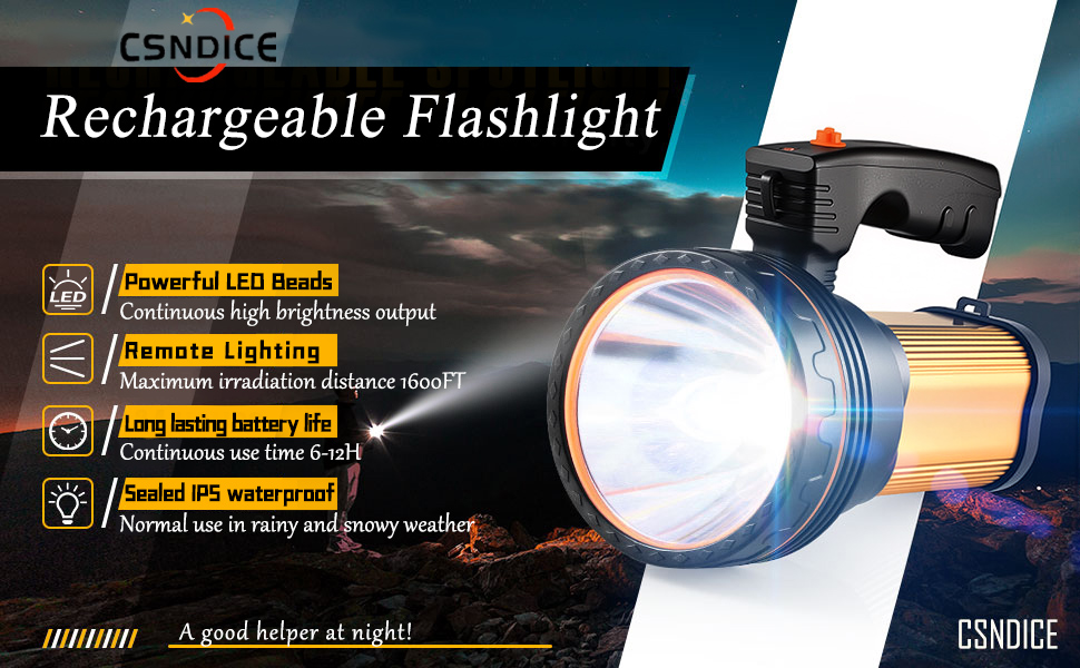 rechargeable flashlights high lumens rechargeable linternas led recargables de alta potencia