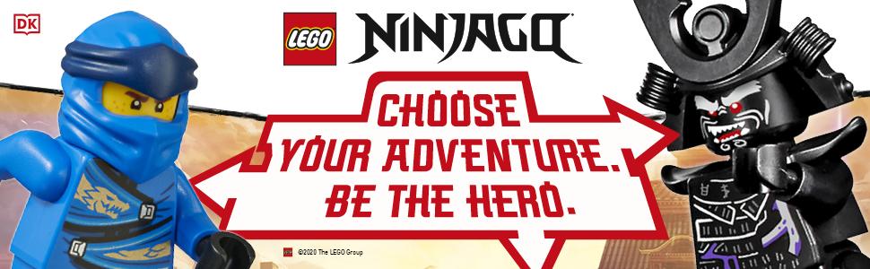 LEGO Ninjago - Choose your adventure. Be the hero.