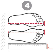 Compare with size chart