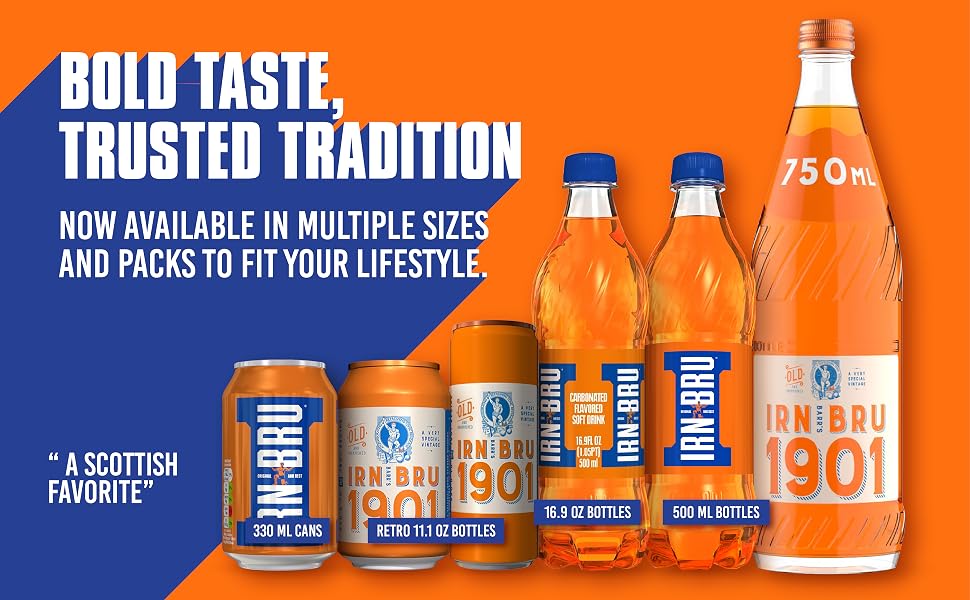 IRN-BRU Original Scottish Sparkling Soda