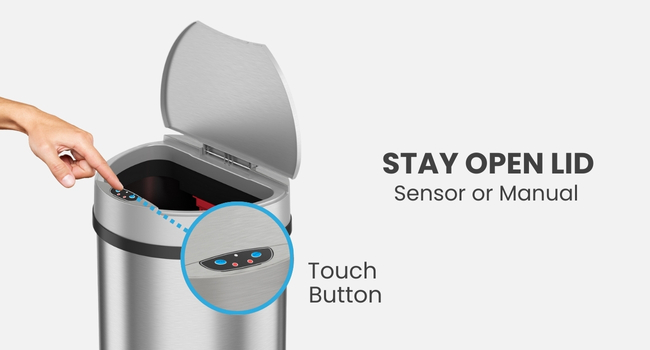 Stay Open Lid