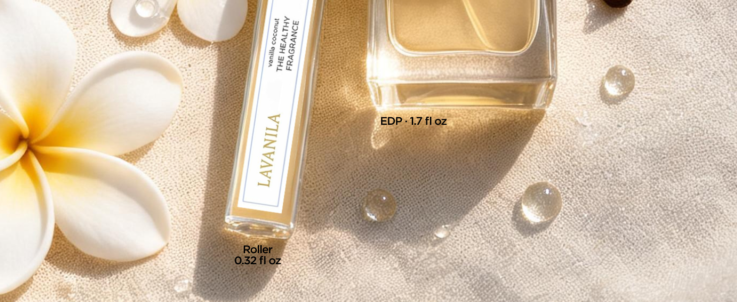 Lavanila Coconut healthy fragrance clean natural perfume women sensitive skin