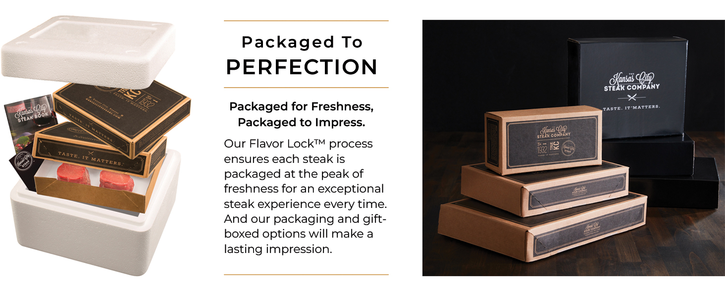 Kansas City, Steaks, Premier Steaks, Gift, Packaged, Perfect