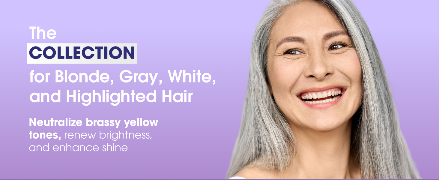 The Collection for blonde, silver, and gray hair