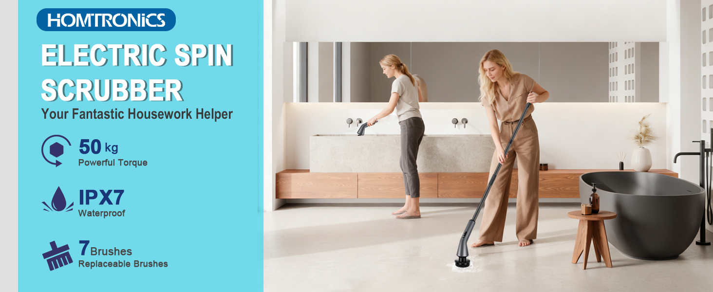 Electric Spin Scrubber