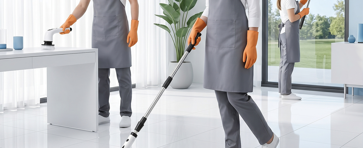 electric spin scrubber