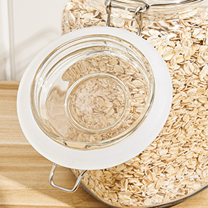 airtight glass jar