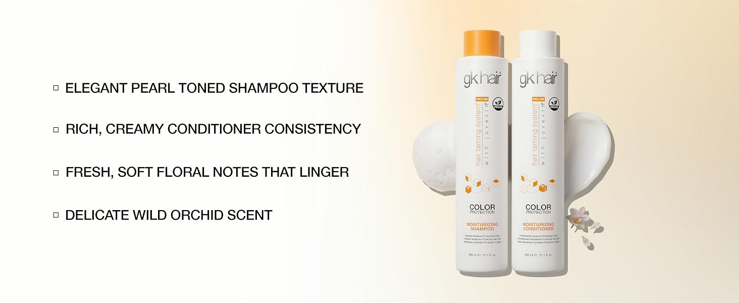 Hydrated hair shmapoo and conditioner