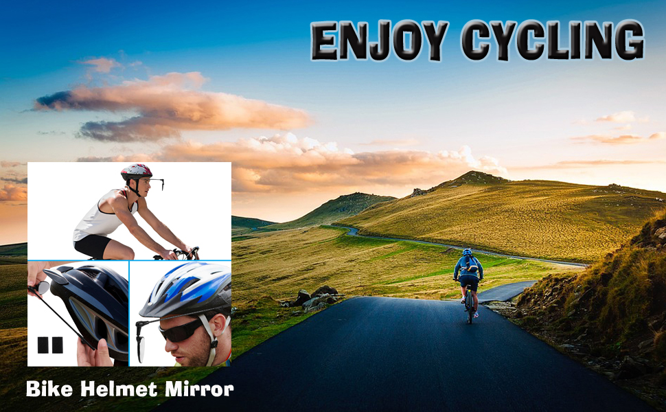 bike helmet mirror