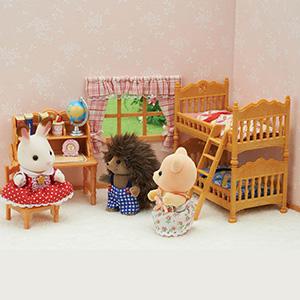 doll furniture; dollhouse; pretend play; realistic doll furniture; doll bedroom set; doll bed