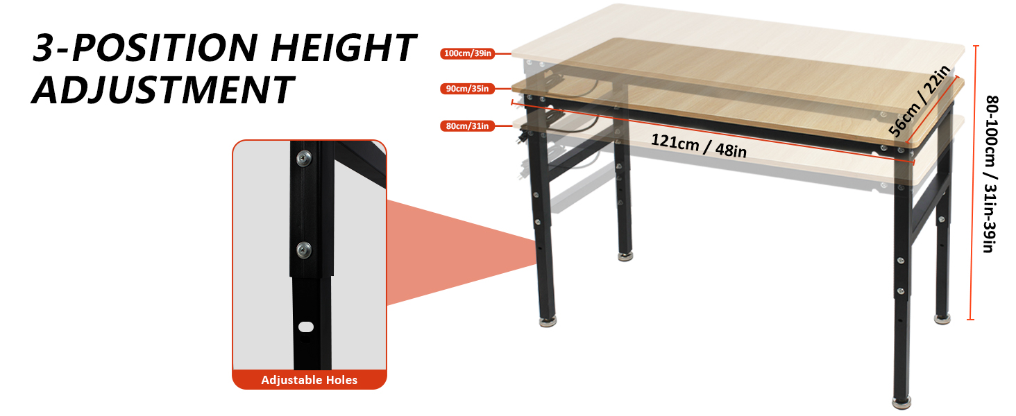 adjustable workbench