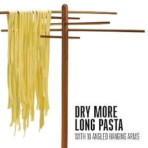 bamboo pasta rack