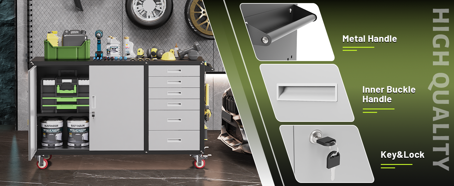 workbench with storage