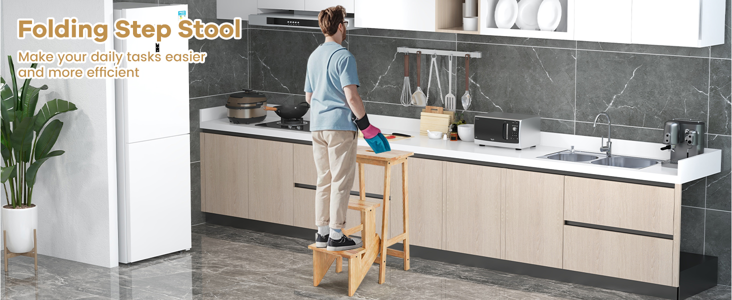 3 tier step stool