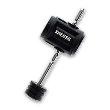 Product image of REESE barrel style trailer hitch receiver tube lock
