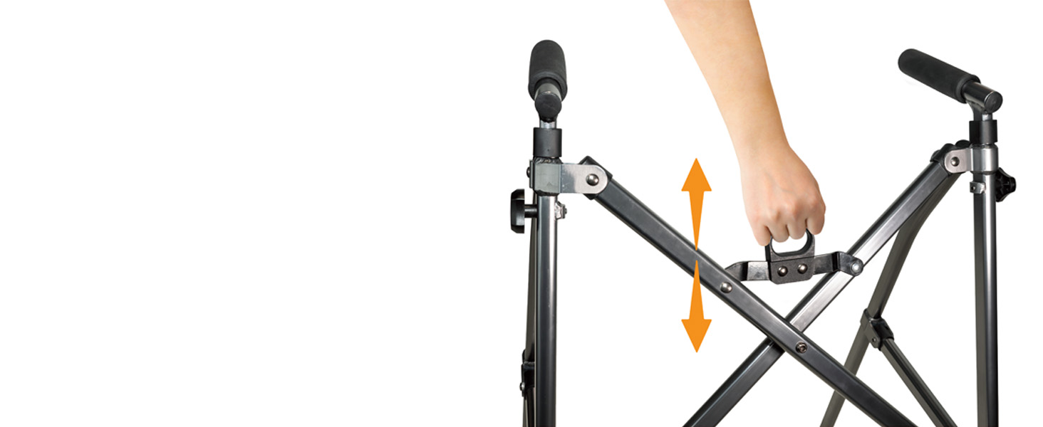 folding walker for elderly adults rolling walker with wheels
