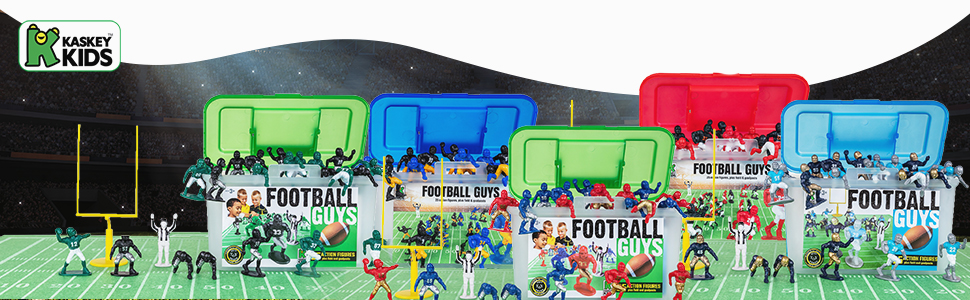 all of the colors offered with the container and goal post