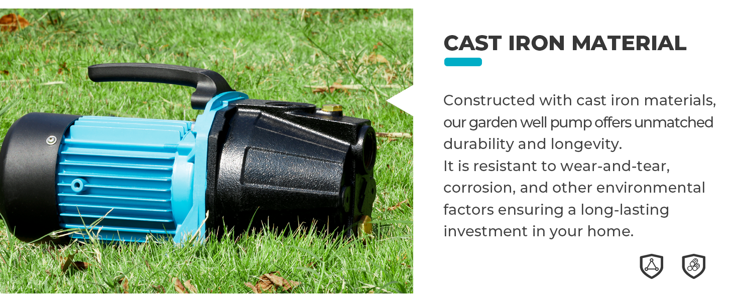 Shallow Well Pump, Water Transfer Pump, Lawn Garden Irrigation Pump