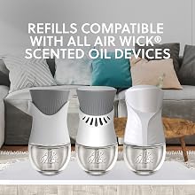 Refills Compatible with All Air Wick Scented Oil Devices