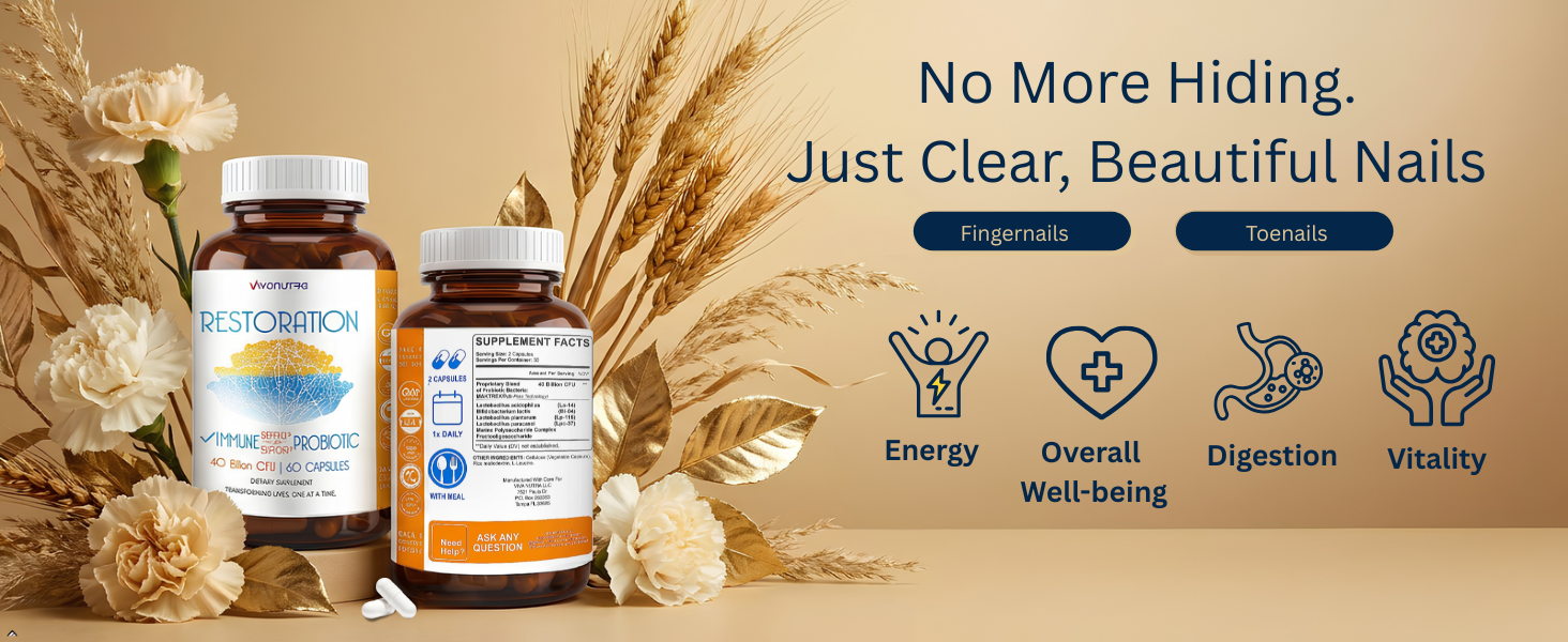 Antifungal Pills | Nail Fungus Eliminator | Toenail Fungal Inhibitor