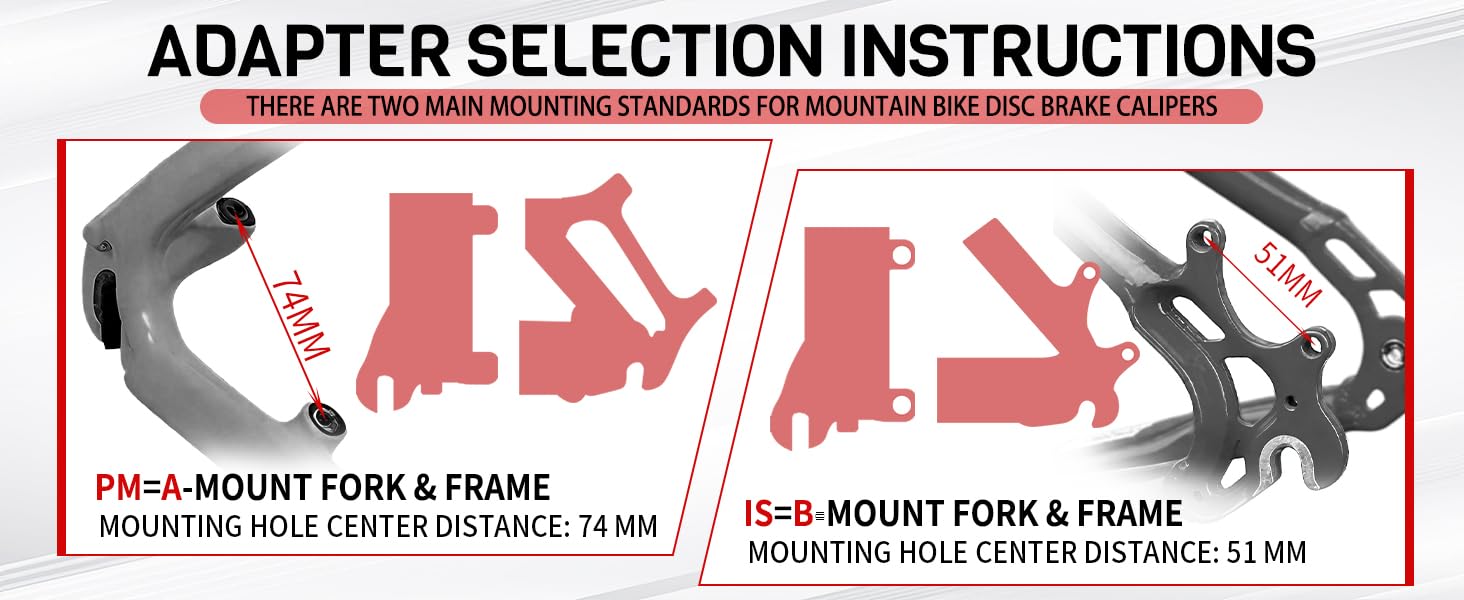ADAPTER SELECTION INSTRUCTIONS