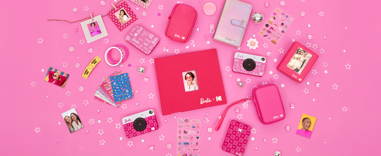 Kodak x Barbie Printomatic Colored Instant Photo Digital Camera