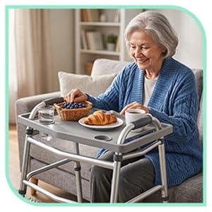 Image of walker trays.