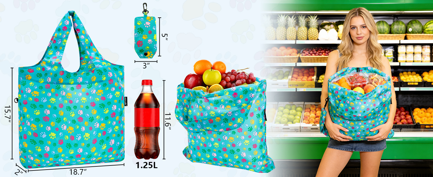 foldable tote bag
