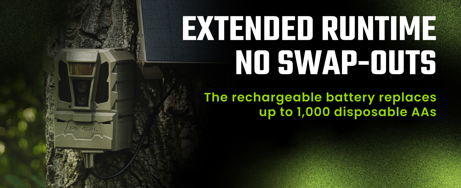 replaces up to 1,000 disposable AA batteries