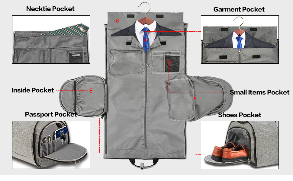 duffel garment bag