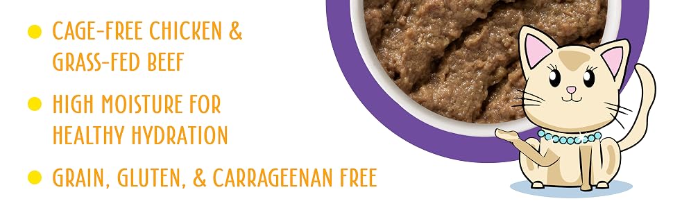 Cage-free chicken and grass-fed beef