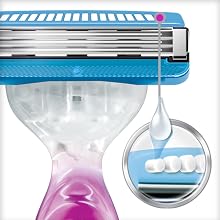 schick hydro silk 3 5 slim blade razor womens legs bikini Venus gillette trimmer cartridge refill