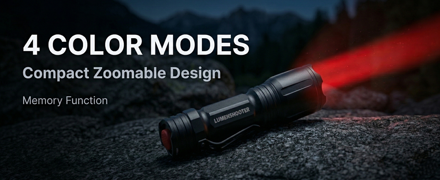 4 color flashlight