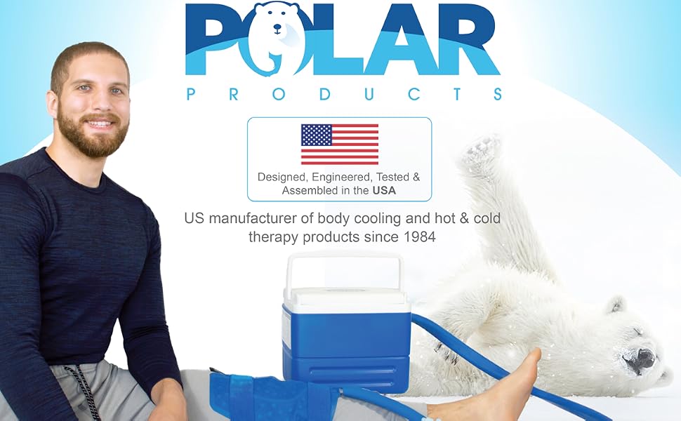Man wearing Polar Active Ice Knee