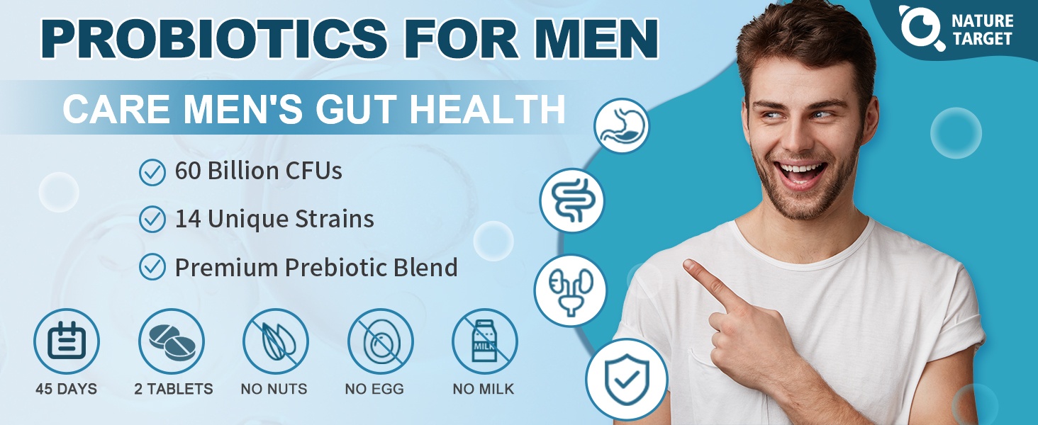 PROBIOTICS FOR MEN