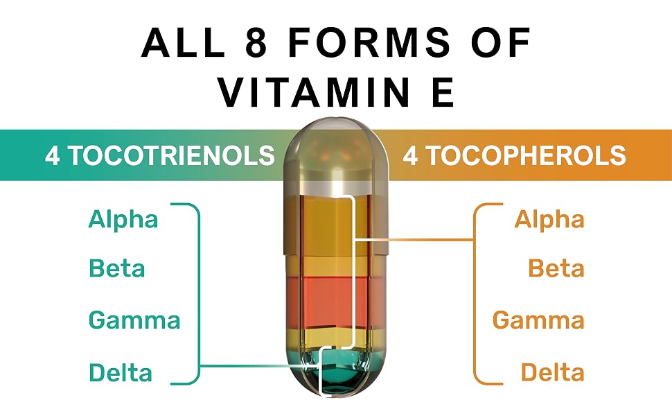 Kala Health vitamin e vegan with all 8 tocopherols and tocotrienols