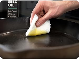 cast iron skillet non stick frying pan cookware stovetop skillets pans egg large 10 inch smooth