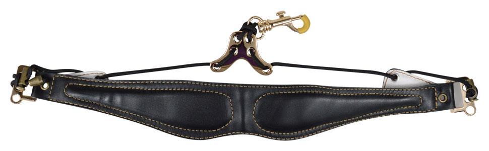 leather saxophone neck strap