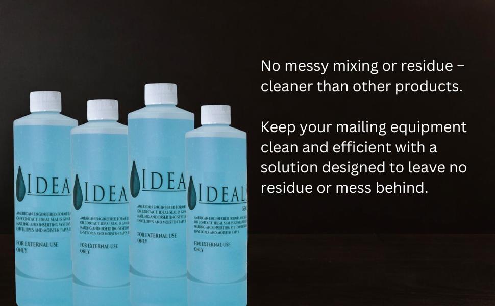 Idealseal without residue sealing solution
