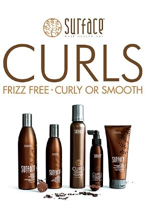 curls surface hair frizz free curly smooth vegan moisture clean paraben free sulfate free