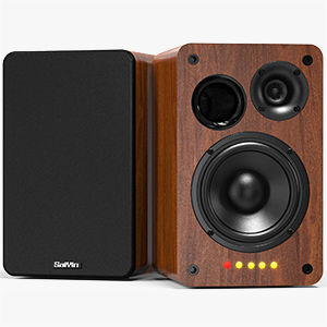 Powered Bookshelf Speakers