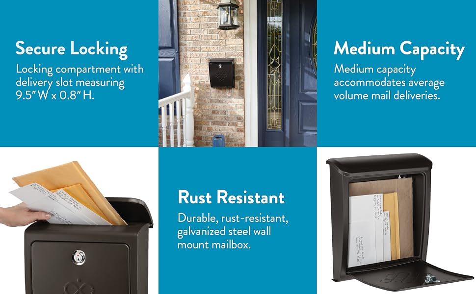 locking, rust resistant, medium
